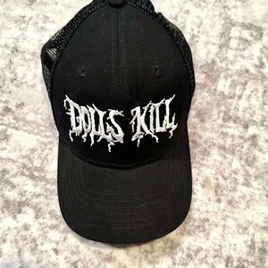 Dolls Kill Embroidered Trucker Hat